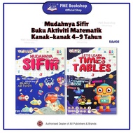 AuntPME Bookshop berkah Edukid: Learn While Fun! The Easy Sifir & Times Tables 4-9 Years Old Mathema