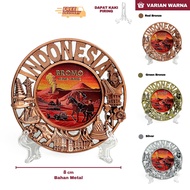 Fridge Magnet Souvenir Display Bromo East Java Indonesian Souvenirs