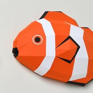 3D紙模型-做到好成品-海洋系列-小丑魚-海洋生物 擺設 掛飾
