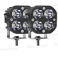 Lampu Sorot Tembak LED Bar CWL CREE 4 Titik Mata 40 Watt 6000K Motor Mobil 40W 9-36 Volt 12V 24V Wor