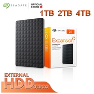 Seagate External Hard Drive 4TB 2TB Expansion USB 3.0 External Hard Drive 2TB/1TB Portable External 