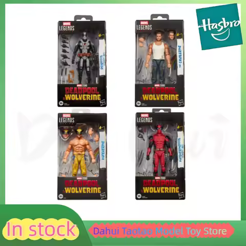 In-stock Marvel Legends X-Men Deadpool Movie Cable & Wolverine 6-inch Action Figures Collectible Gif