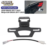 2025 Z650 Ninja650 License Plate Bracket Tail Tidy Fender Eliminator Kit For Kawasaki Ninja 650 EX65