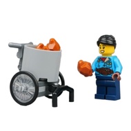 [Taichung Xiangzhi Building Blocks] LEGO 80109 Sweet Potato Dining Car Boss Female (3 Potatoes)