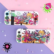 Splatoon 3斯普拉遁漆彈大作戰白色Nintendo Switch OLED lite 機身保護殼卡盒收納包