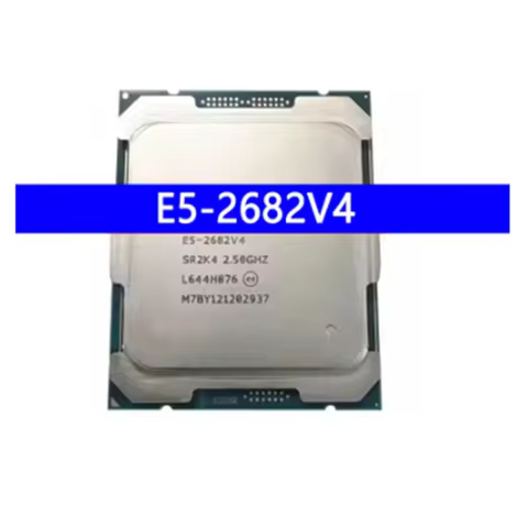 E5-2682V4 CPU processor 14nm 16 Cores 32 Threads 2.5GHz 40MB 120W processor LGA2011-3 for X99 mother