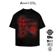 T-shirt 280GSM Red Eye Allianz.21 Boxy Form 100% Cotton