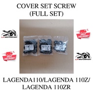 YAMAHA LAGENDA110 LAGENDA 110Z LAGENDA 110ZR COVER SET SCREW FULL SET