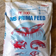 Pakan Bibit, Benih, Larva Ikan Cupang, Lele, Nila, Gurami MS Prima Feed PF0, PF100, PF200, PF500, PF800, PF1000, PF128 1 zak 10kg