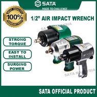 SATA 1/2" Air Impact Wrench Pneumatic Impact Wrench 1/2" DIN267 Low Noise Impact Wrench