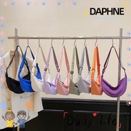 DAPHNE Shoulder Bag, Nylon Dumpling Shape Crossbody Bag, Casual Chest Bag Students