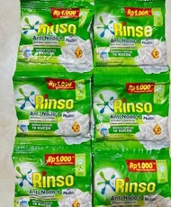 Rinso bubuk isi 126 sachet 40gram sabun cuci detergen Bubuk