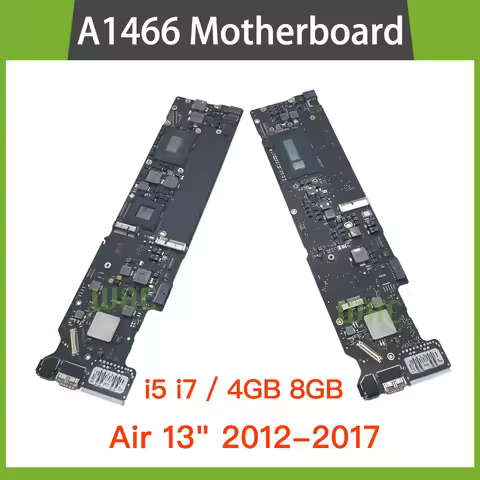 Original A1466 Motherboard For MacBook Air 13" A1466 Logic Board i5 i7 4GB 8GB 16GB 820-3437-A 820-0