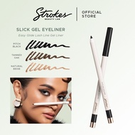 Strokes Slick Gel Eyeliner [Easy Glide Lash Gel Liner] Eyeliner Gel Eyeliner Waterproof