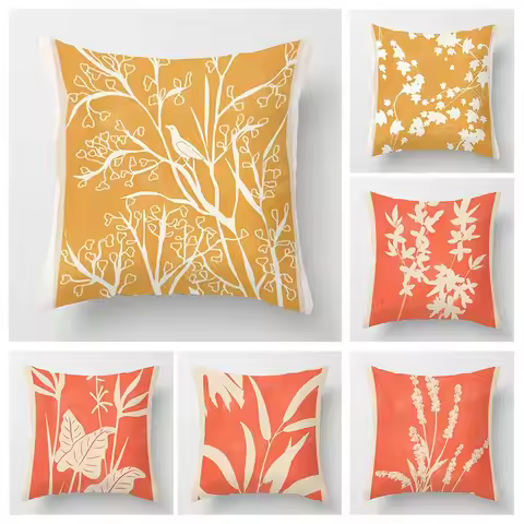 Nordic fall home decor autumn throw pillow cover sofa Cushion cover modern 45x45 45*45 50x50 60x60 4