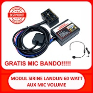 modul sirine patwal landun aux mic 60 watt