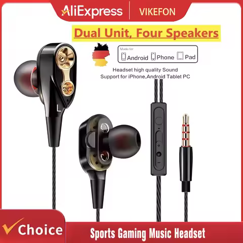Original QKZ CK8 3.5MM In Ear 4D Copper Driver HiFi Wired Earphone Sport Headphone Bass Stereo Heads