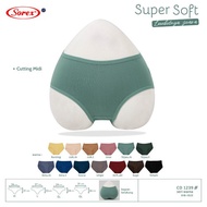 (3pc) Sorex 1239 CD | Sorex Women's Midi Basic Super Soft Panties - Kshop
