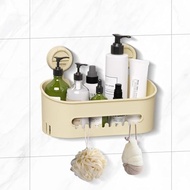 Suntree Suction Cup Shower Stand-Strong Adsorption, Load-Bearing 22 Pounds, No Drilling Required, Wa