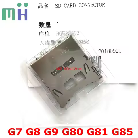 NEW For Panasonic G7 G8 G9 G80 G81 G85 SD Memory Card Reader Connector Slot Holder Camera Replacemen