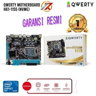 Motherboard Mainboard QWERTY H61 Socket LGA 1155