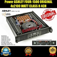 Power ASHLEY FOUR 1500 FOUR1500 4x2100 WATT CLASS H 4CH AMPLIFIER