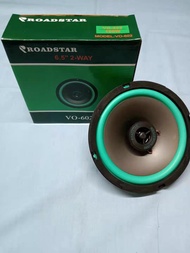 65 inch 2pcs roadstar VO-602 50W 12V 4ohm car speaker Audio in Coaxial Speaker with tweeter Roadstar