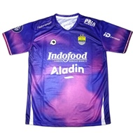 jersey kaos baju bola persib bandung away hitam liga 1 full patch