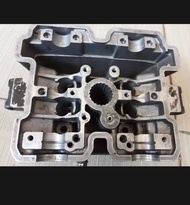blok head Satria FU kosongan klep standar bahan