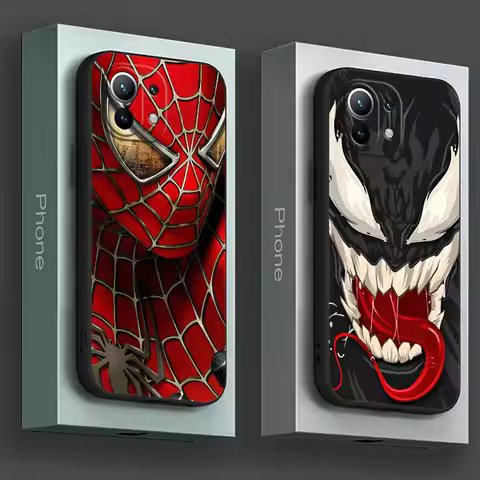 Marvel Spiderman Venom Phone Case For Poco X8Pro Max X5 X6 X7 X8 M6 M7 M8 F6 F7 Pro F8 Xiaomi 11T 13
