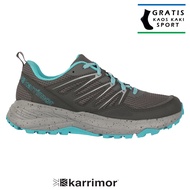 Karrimor Caracal Running Trail Sepatu Lari Karrimor Jaminan Org Warna Grey Blue Tosca, Sepatu Traine