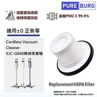 淨博 - 適用於±0正負零+-0 XJC-G040無線吸塵機代用隔塵HEPA空氣濾網濾芯