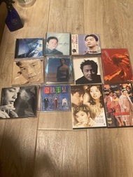 代售 張國榮 11套 熱情演唱會dvd/金枝玉葉2dvd/藍江傳dvd/永遠張國榮 金碟/哥哥的前半生 /精精精選48首 / forever /常在心頭 /金枝玉葉 / untitled/ salut