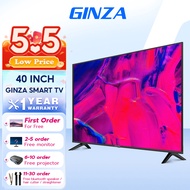 【FREE BRACKET】GINZA 32 inch 40 inch 43 inch Smart TV sale flatscreen HD TV Android TV Built-in YouTube,Netflix Multiport TV Smart TV Sale SMART 32/40/43