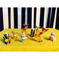 :: Out of Print Medieval Bambi Bambi Toy Collection Set