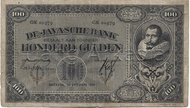 Uang Kuno Seri Coen 100 Gulden 1928
