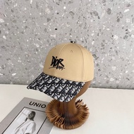 FENDI999FF Classic Print Baseball Cap Dark Brown Gray