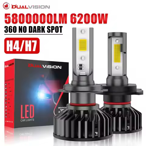 H7 H4 H11 Canbus Led Lamp Tube Led Lights 5800000LM 4300K 5000K 6000K For Car HB3 9005 HB4 9006 12V 