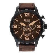 FOSSIL JR1487 BROWN LEATHER MEN'S WATCH