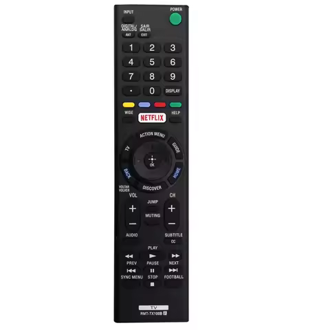1 PCS RMT-TX100B Remote Control Black Replacement Parts For Sony LED LCD 4K TV KDL-55W6500 XBR-55X85