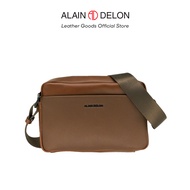 ALAIN DELON MEN CLASSIC PLAIN SMALL MESSENGER BAG - ASB0311PN3MH3