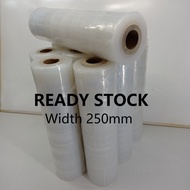 Stretch Film 250mm / Wrapping Stretch Film 250mm/ Filem Stretch / Filem Pembungkus