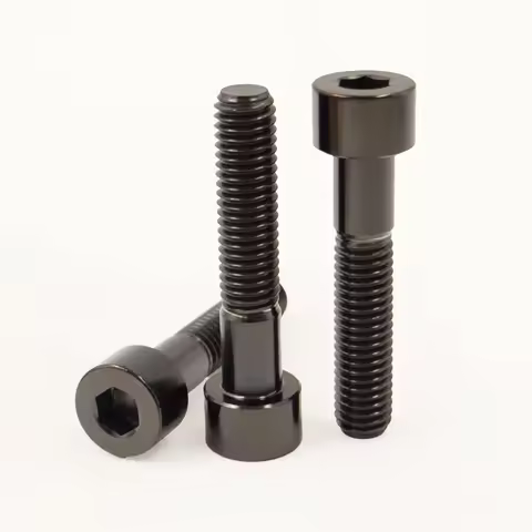 Titanium Bolt M5 x 10 12 16 18 20 23 25 30 35 40 45 50 55 60mm Screw for Bike MTB / Road Bicycle Sea