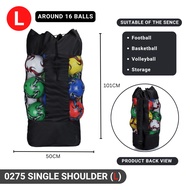 Beg galas perempuan beg galas lelaki beg waterproof ball net bag ball storage net large capacity bag