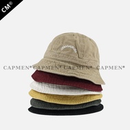 CAPMEN men's and women's bucket hat, basic plain cotton bucket hat, size 56-58cm