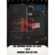 LCD SAMSUNG A71 FULLSET TOUCH SCREEN LCD SAMSUNG GALAXY A71 2020/A715/M51/M515/A715F LCD ORIGINAL