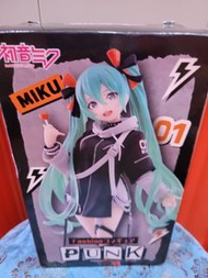 美少女公仔 - Taito、初音未來 時尚龐克版本 (Fashion Punk Ver.) 有盒 $70