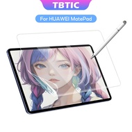 Tbtic Matte paperlike bảo vệ màn hình cho Huawei matepad 11.5 S không khí 11.5 SE 11 inch 2024 2023 
