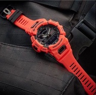 G-SQUAD 新款 GBA-900-4a 橙色。計步行針 運動風格。CASIO G-SHOCK 正品正貨有保養。