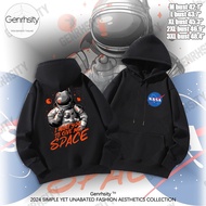 กีฬาและการพักผ่อนหย่อนใจ เสื้อฮู้ด Nasa Fashion Hoodie Y2k ฮู้ดแขนยาว ผ้าฝ้าย ลาย แฟชั่นใหม่ล่าสุด ส